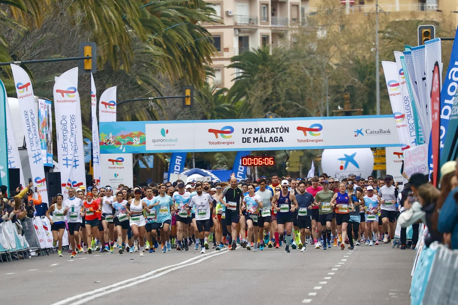 La Media Maratón de Málaga 2025, en fotos