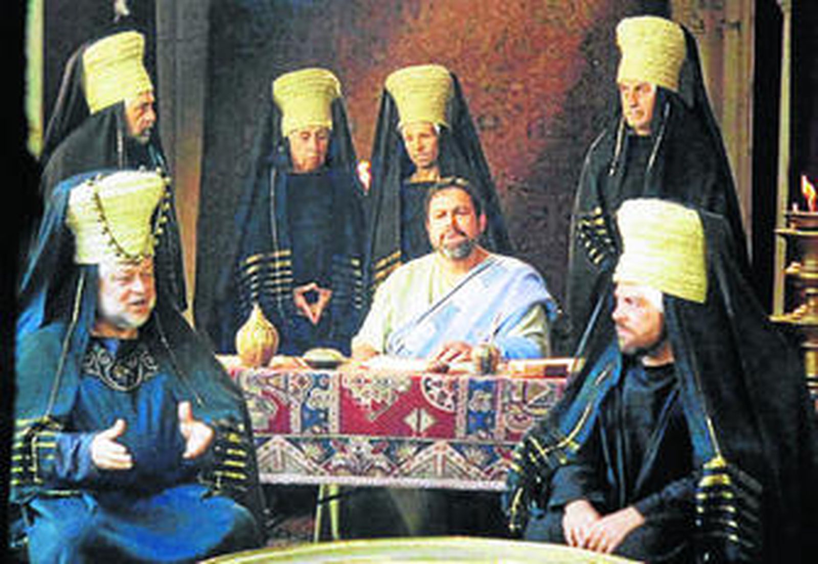 Una de las escenas del filme 'El Discípulo', en la que aparece el autor del libro homónimo Faelo Poullet.