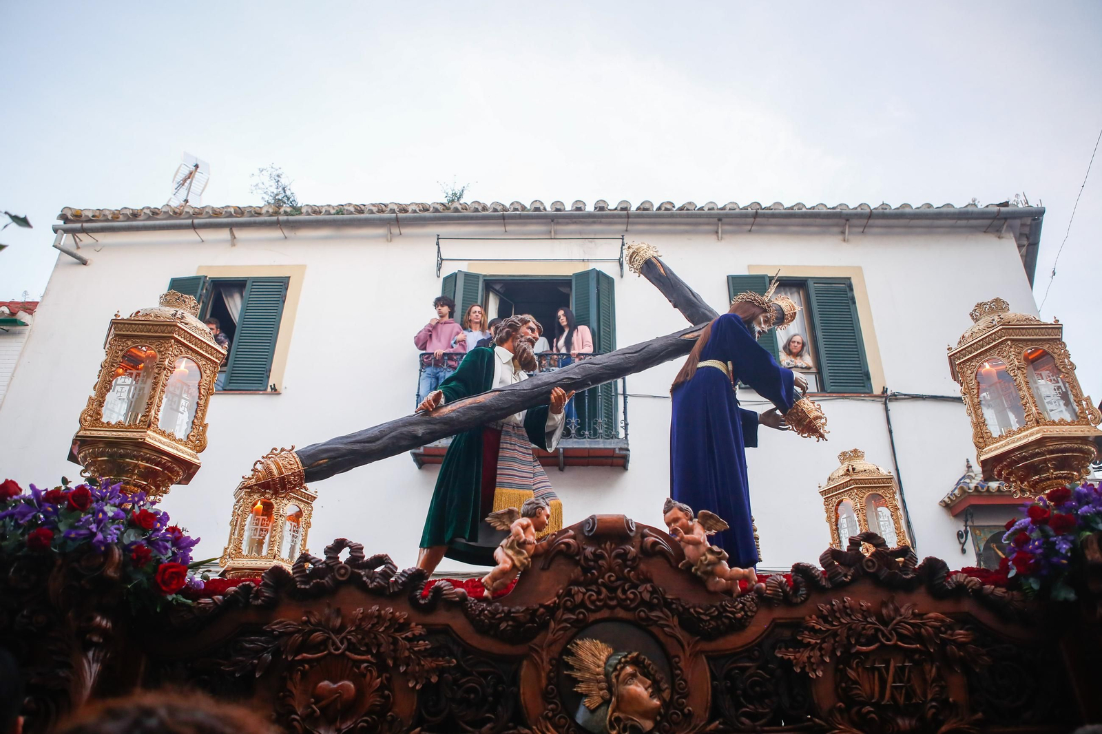 Fotos del Jueves Santo en San Roque: Santo Encuentro
