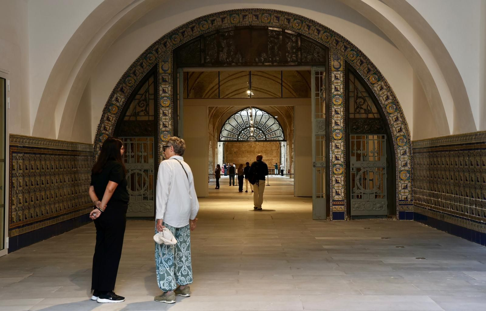 Jornada de puertas abiertas en las Atarazanas de Sevilla.