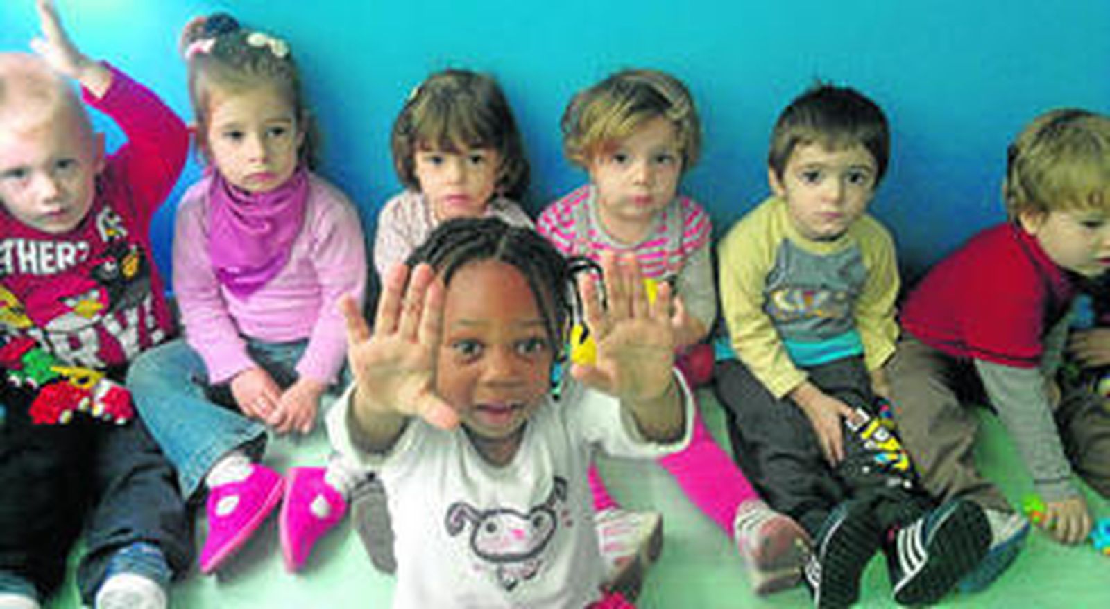 La guardería cuenta con un total de seis nacionalidades distintas.