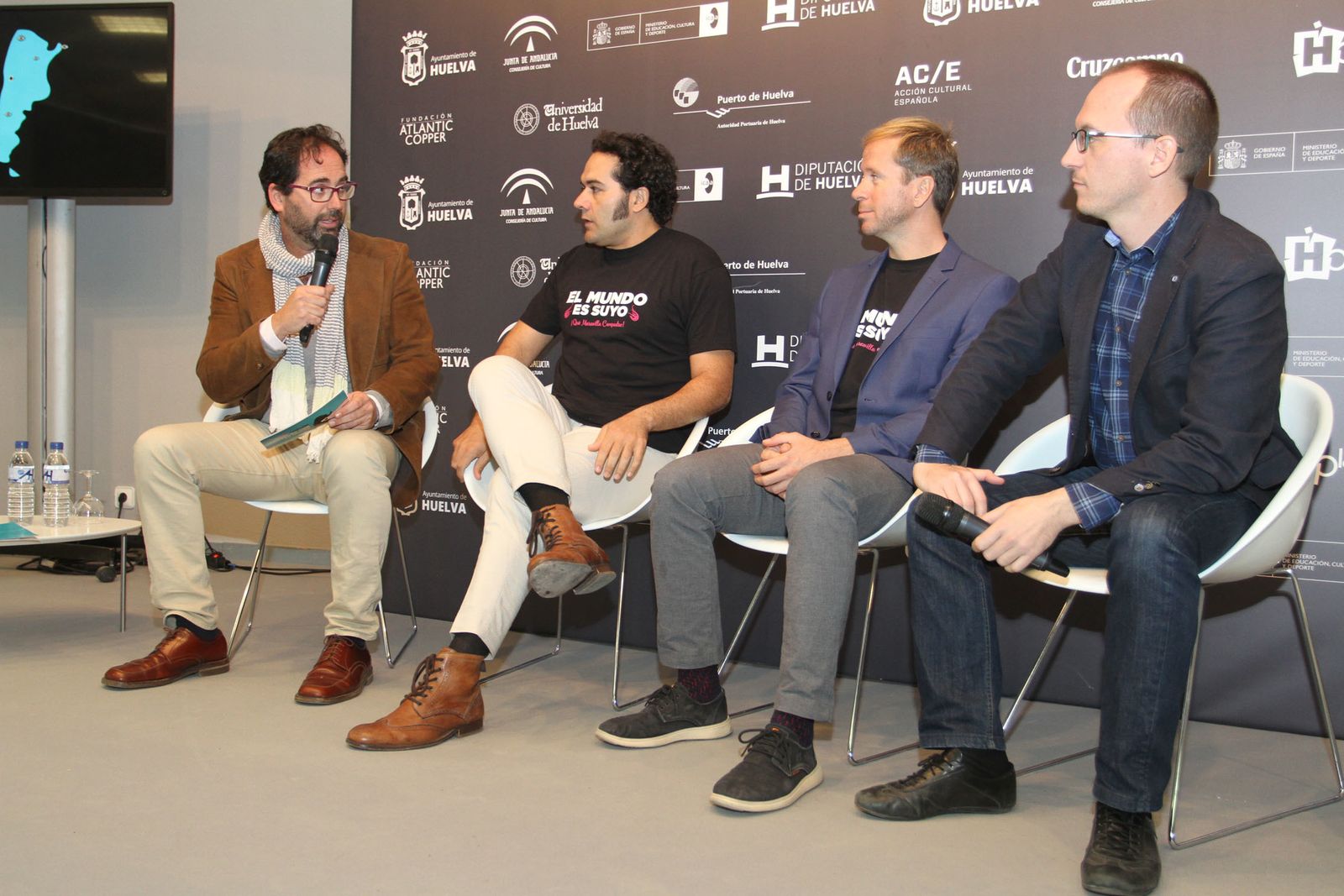 Alfonso Sánchez y Alberto López Premio Luz del Festival de Cine Iberoamericano de Huelva