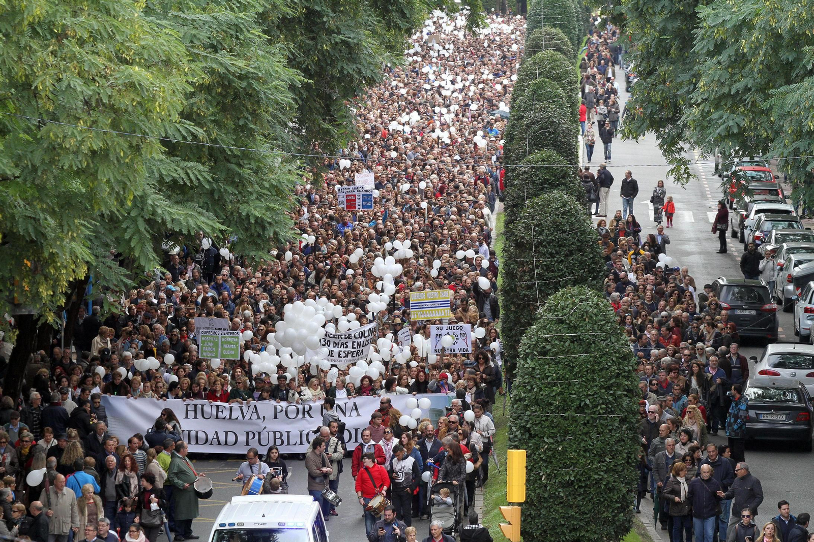Manifestación por una sanidad pública digna