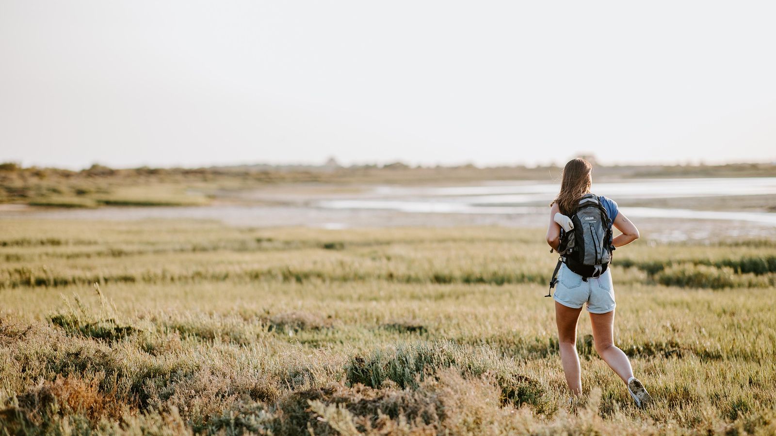 Caminho praia Ria Formosa
