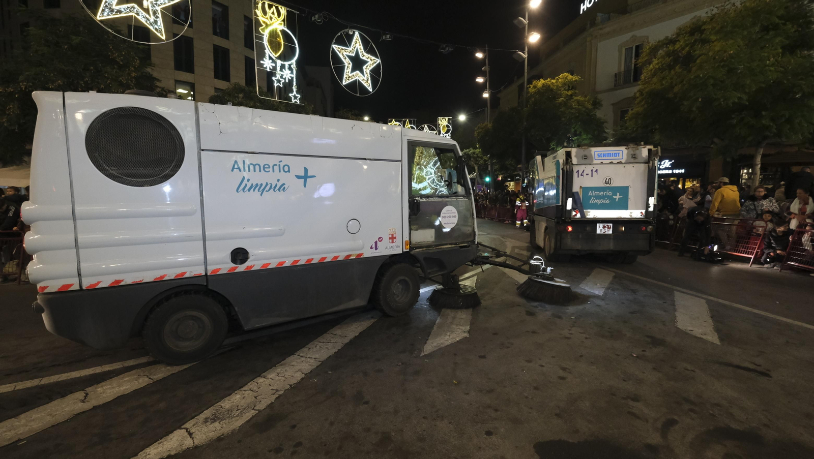 Imágenes de la Cabalgata de los Reyes Magos en Almería