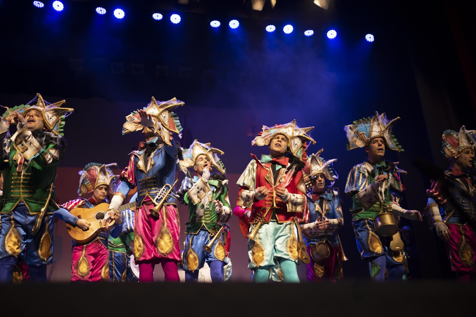 La última jornada de semifinales del Carnaval de Huelva, en imágenes