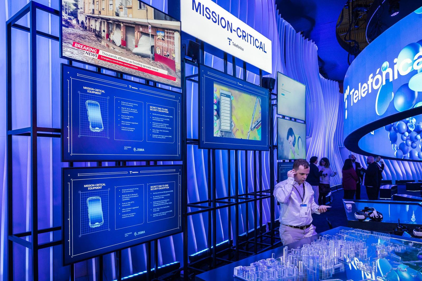 Demostración en el MWC.