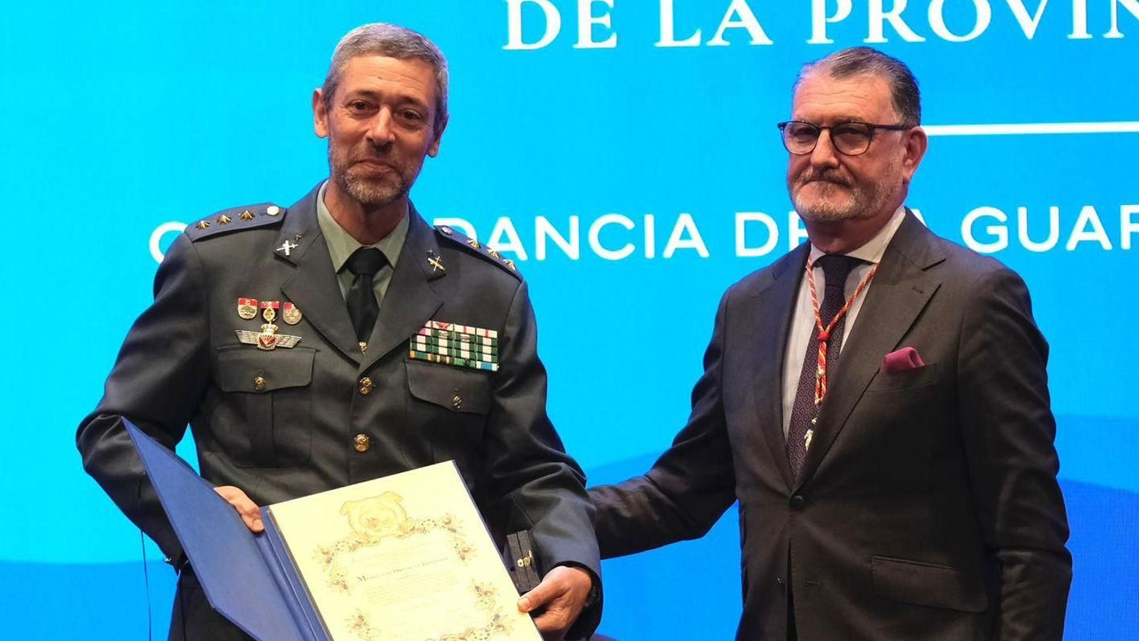El coronel jefe, Julio Serrano Checa.