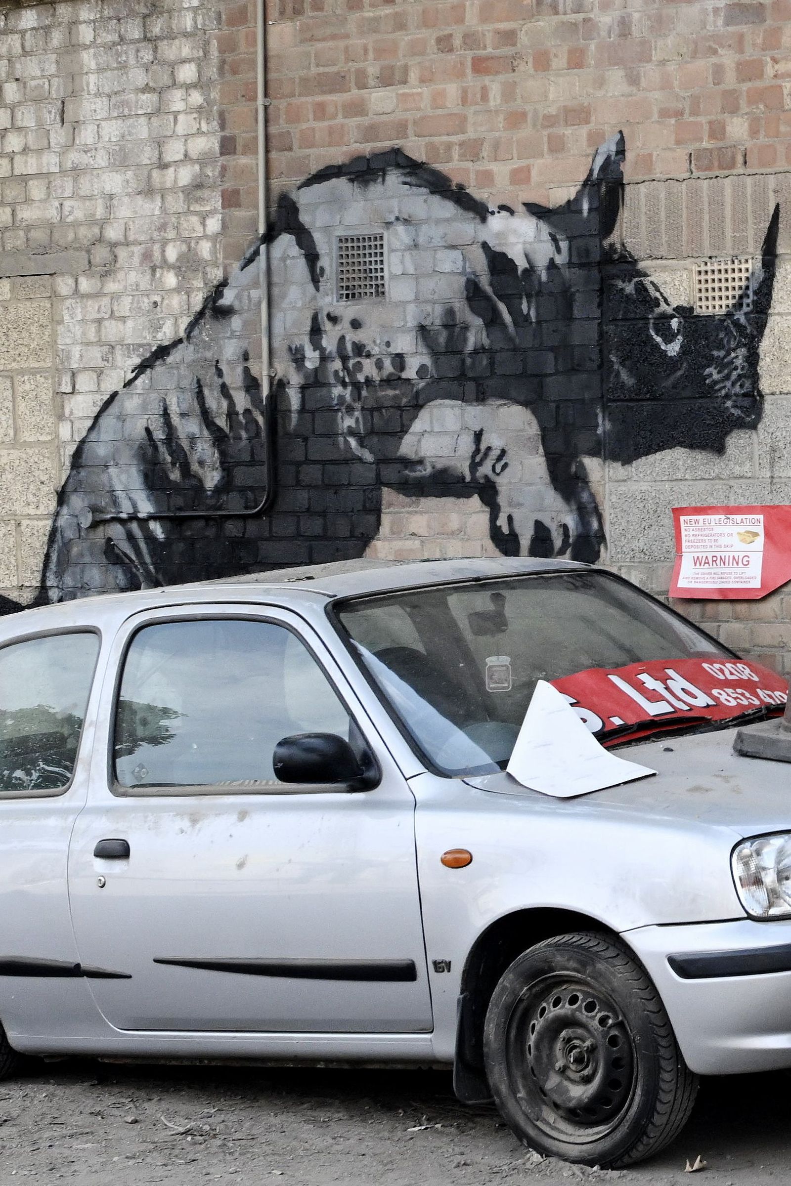 La serie animal del artista Banksy, al completo