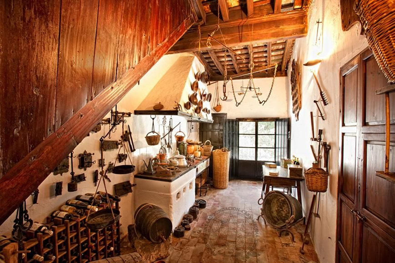 Cocina tradicional Visita virtual al Palacio de los duques de Medina Sidonia, en Sanlúcar