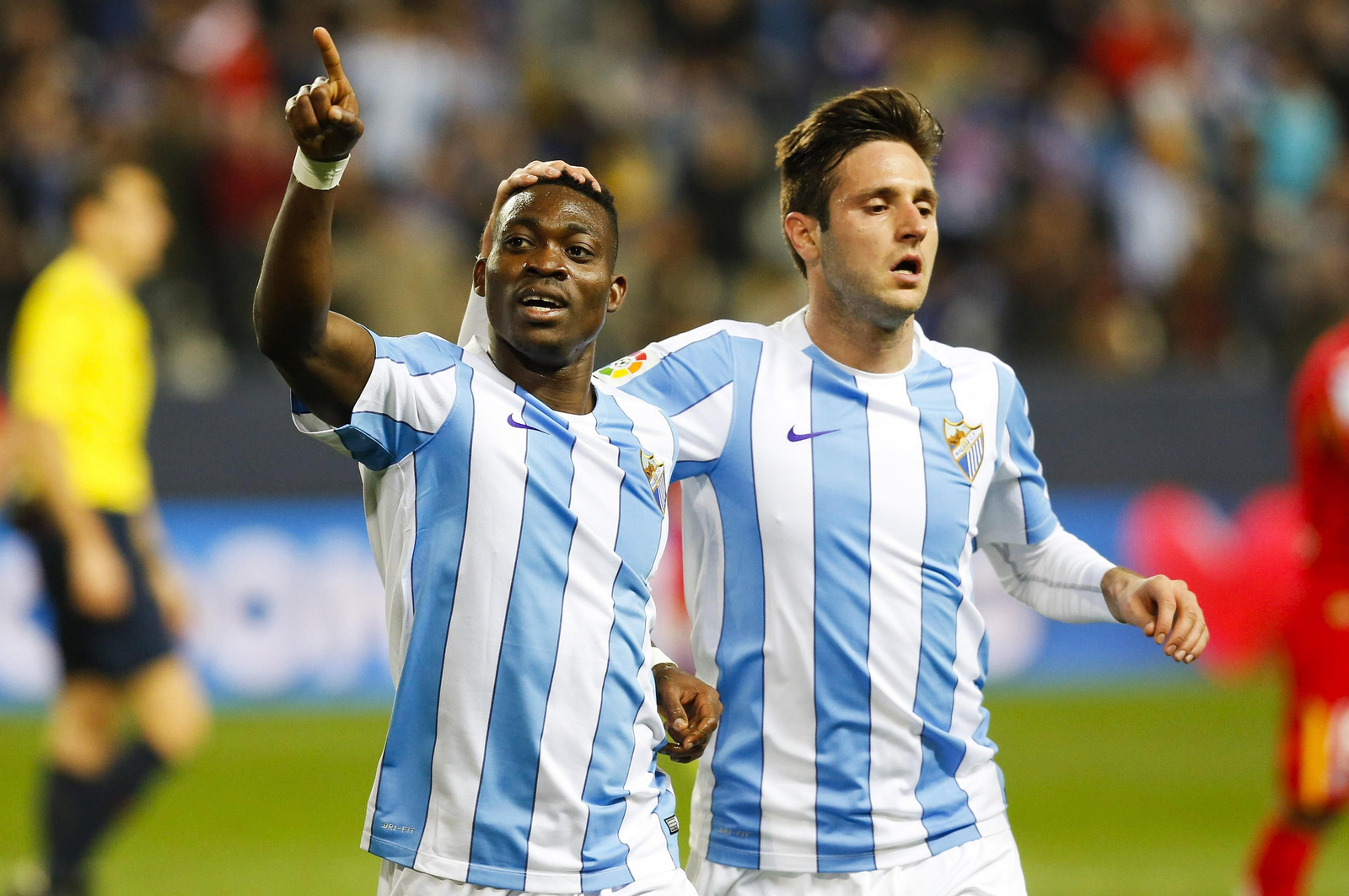 La etapa de Christian Atsu en el Málaga CF, en imágenes