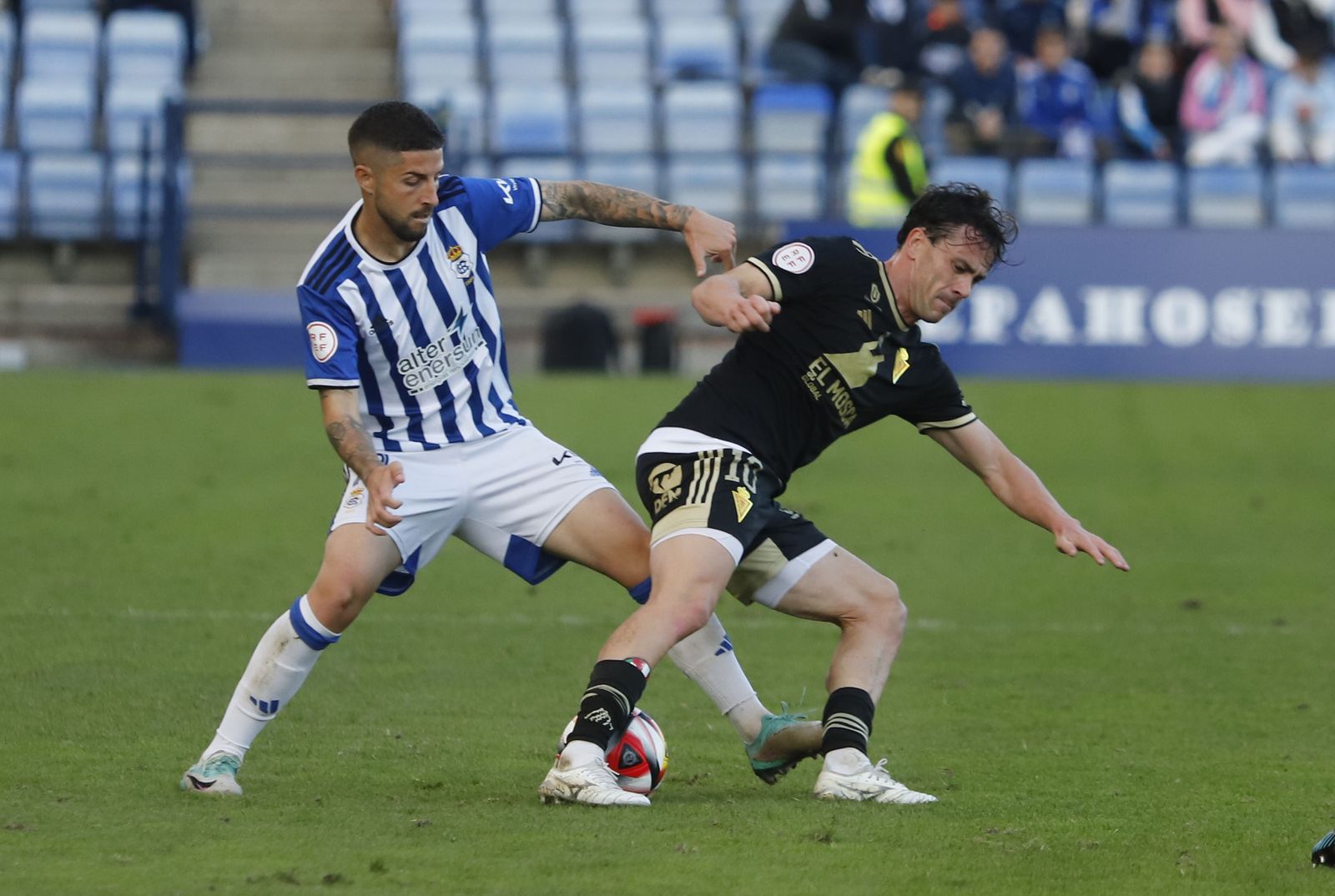 Imágenes del encuentro entre el Recreativo de Huelva y el Real Murcia