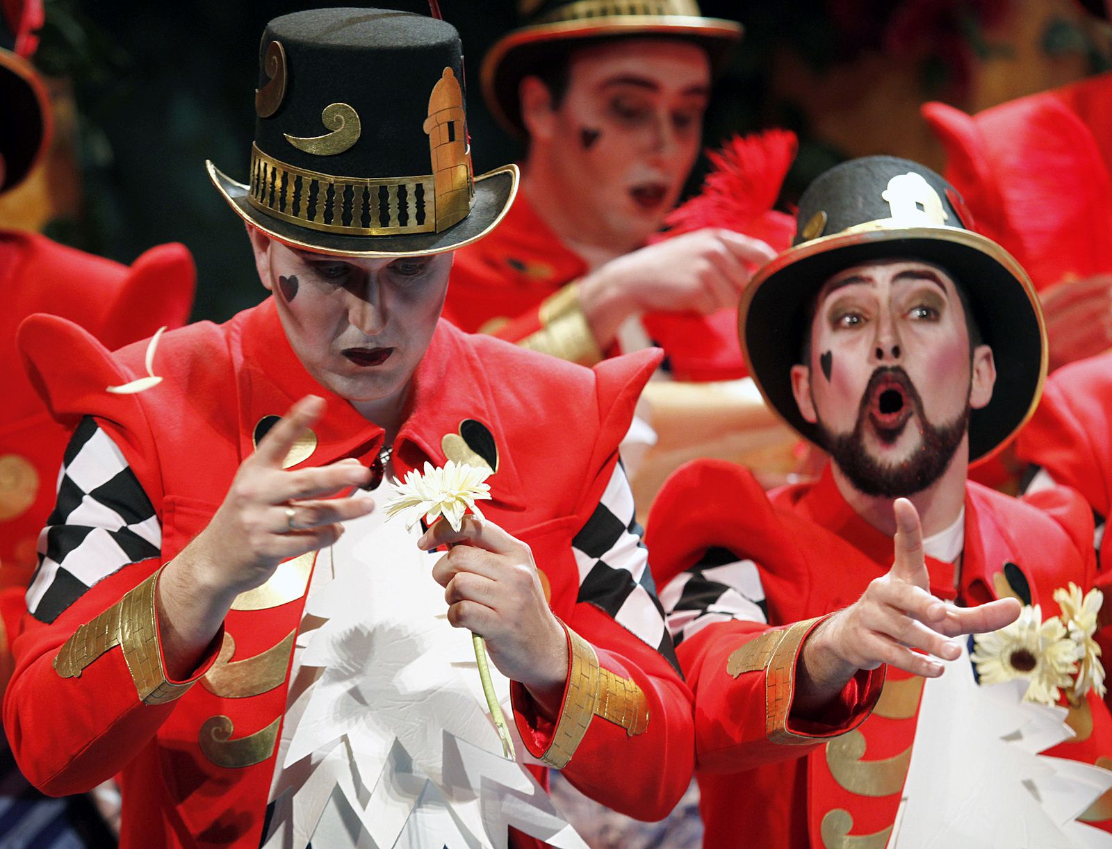 Las imágenes de la cuarta función de cuartos