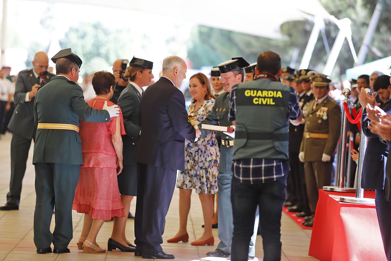 Imágenes de los actos de la Guardia Civil  en Huelva 12 de octubre, Día del Pilar