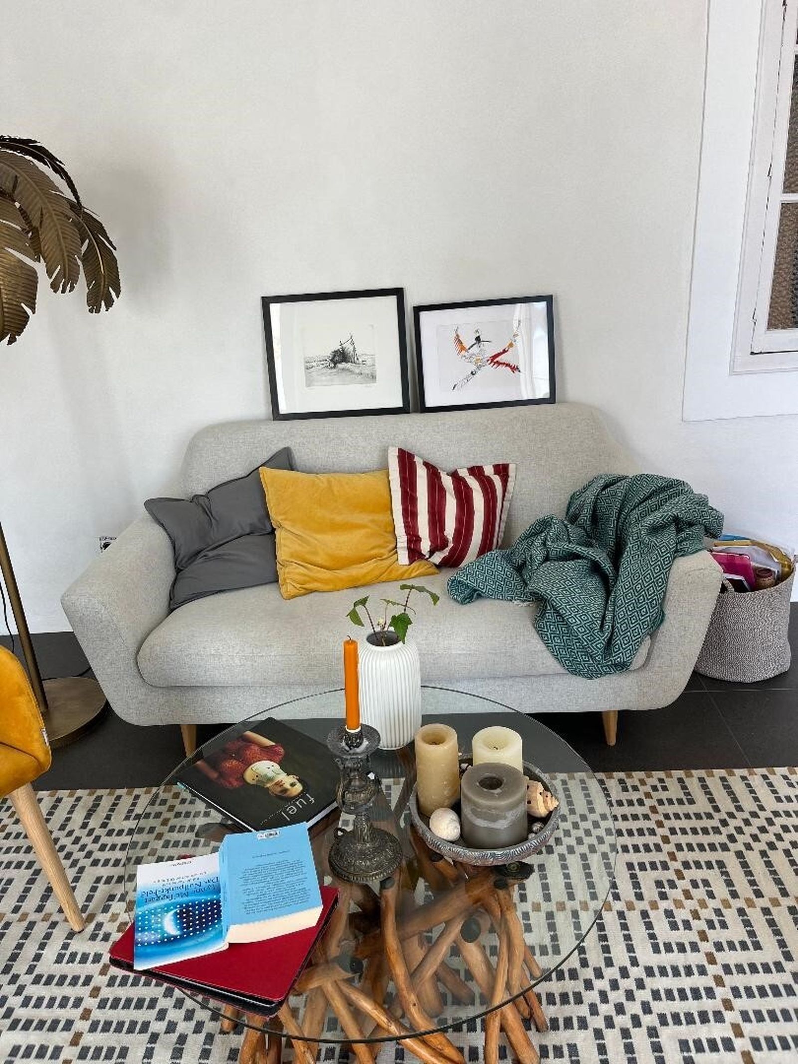 Imágenes de la casa de una artista en el casco antiguo de Medina Sidonia