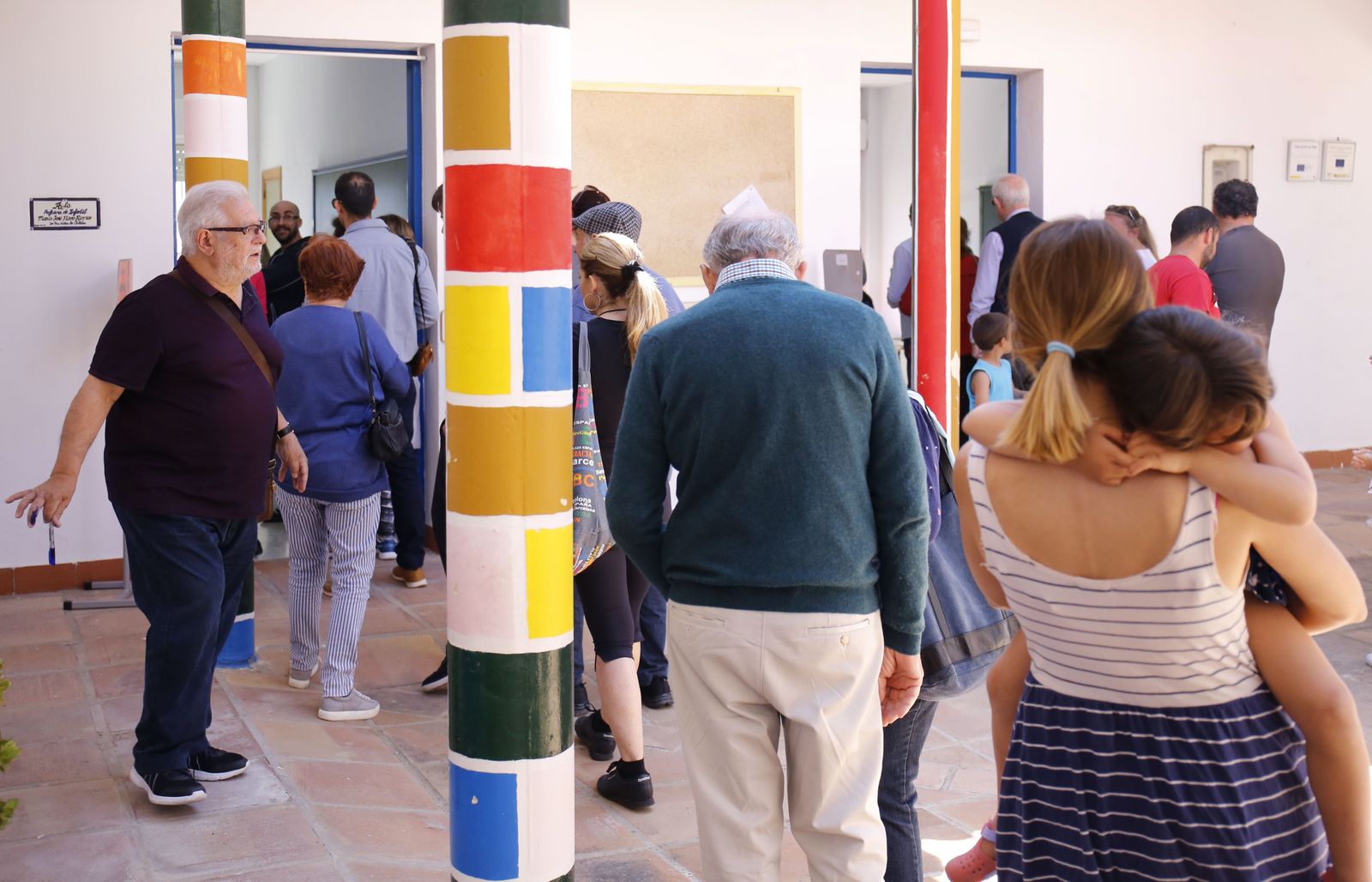 Las fotos de las votaciones para las elecciones generales en Málaga