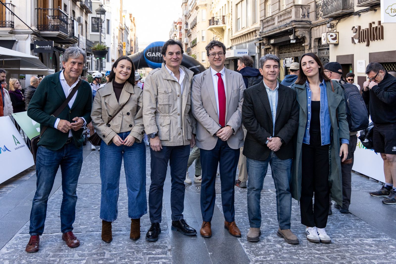Jaén, protagonista de nuevo en la salida de la tercera etapa de la Andalucía Bike Race