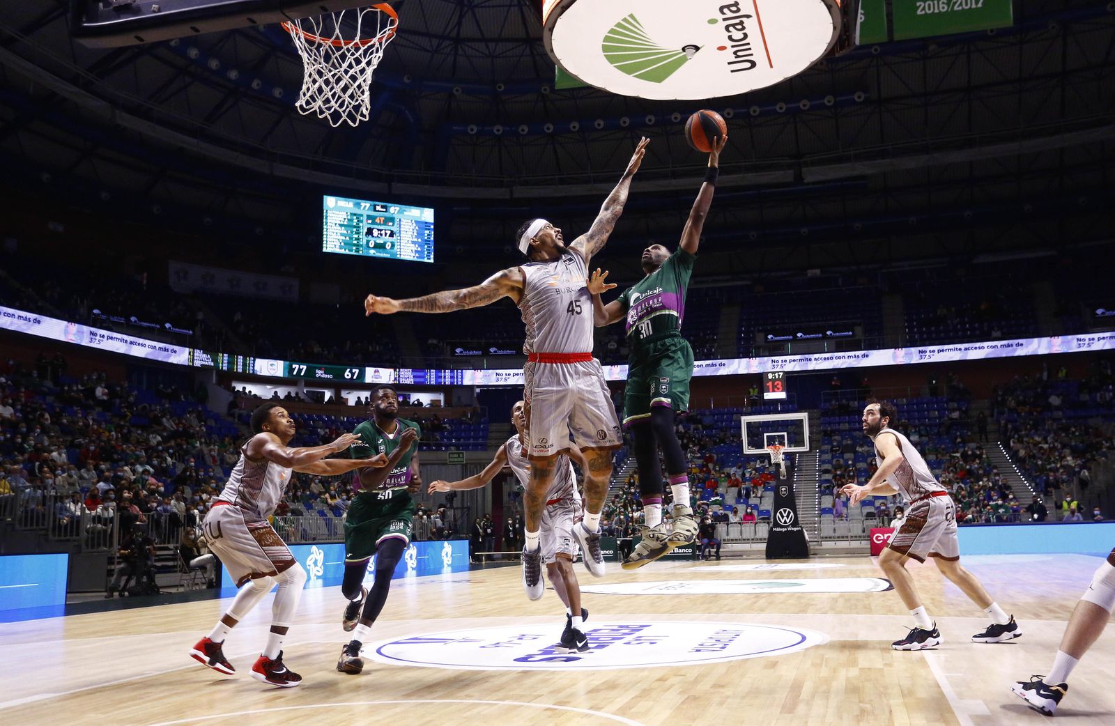 Las fotos del Unicaja-Hereda San Pablo Burgos