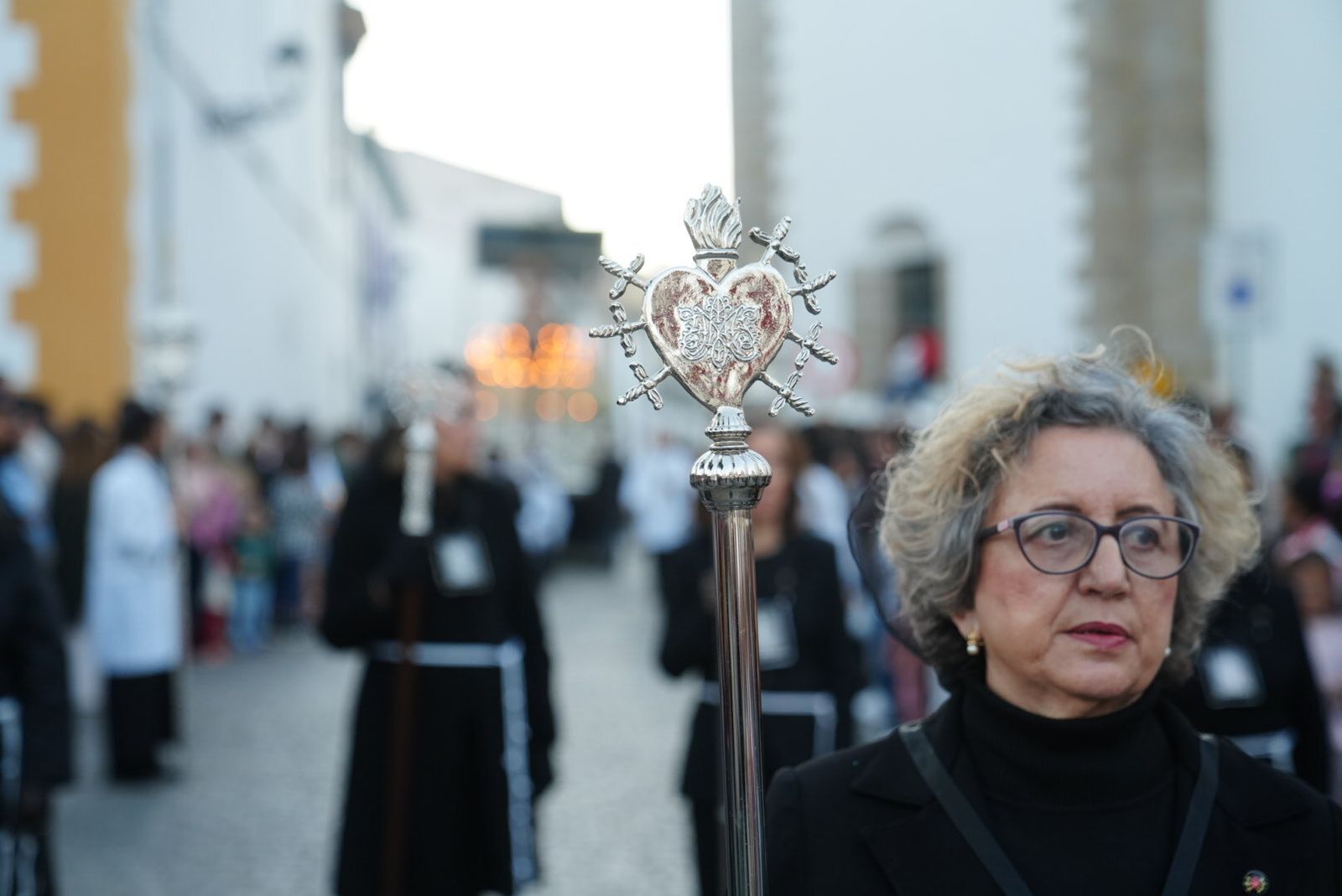 Martes Santo en Pozoblanco: La procesión de Jesús Nazareno y los Dolores, en fotografías