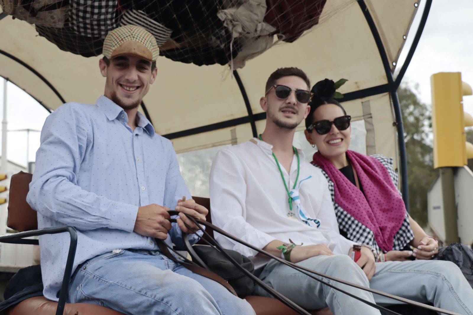 Imágenes de los carros de la Hermandad del Rocío de Huelva