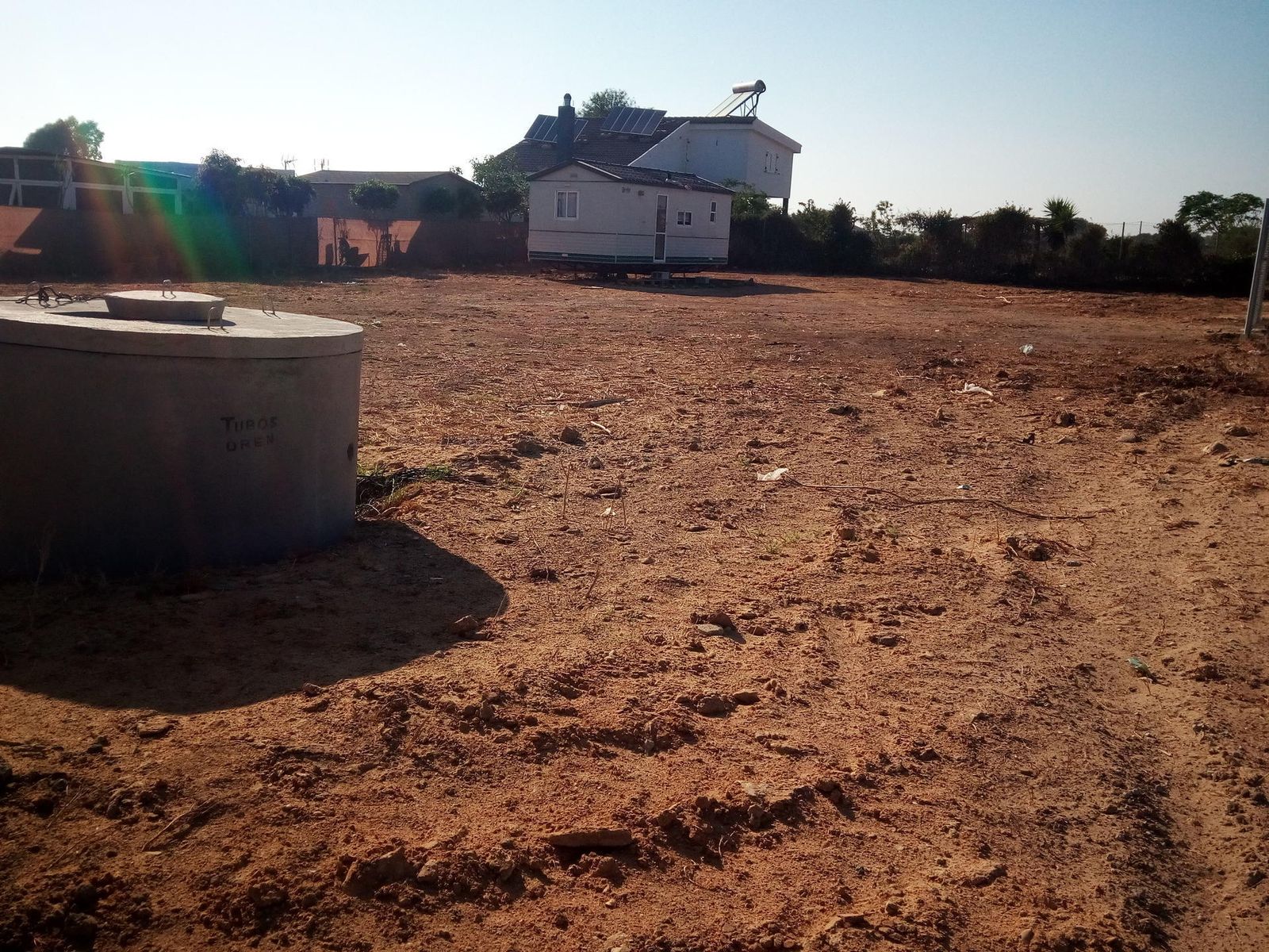 Una de las muchas viviendas prefabricadas que se han colocado en las últimas fechas en la zona de El Palmar.