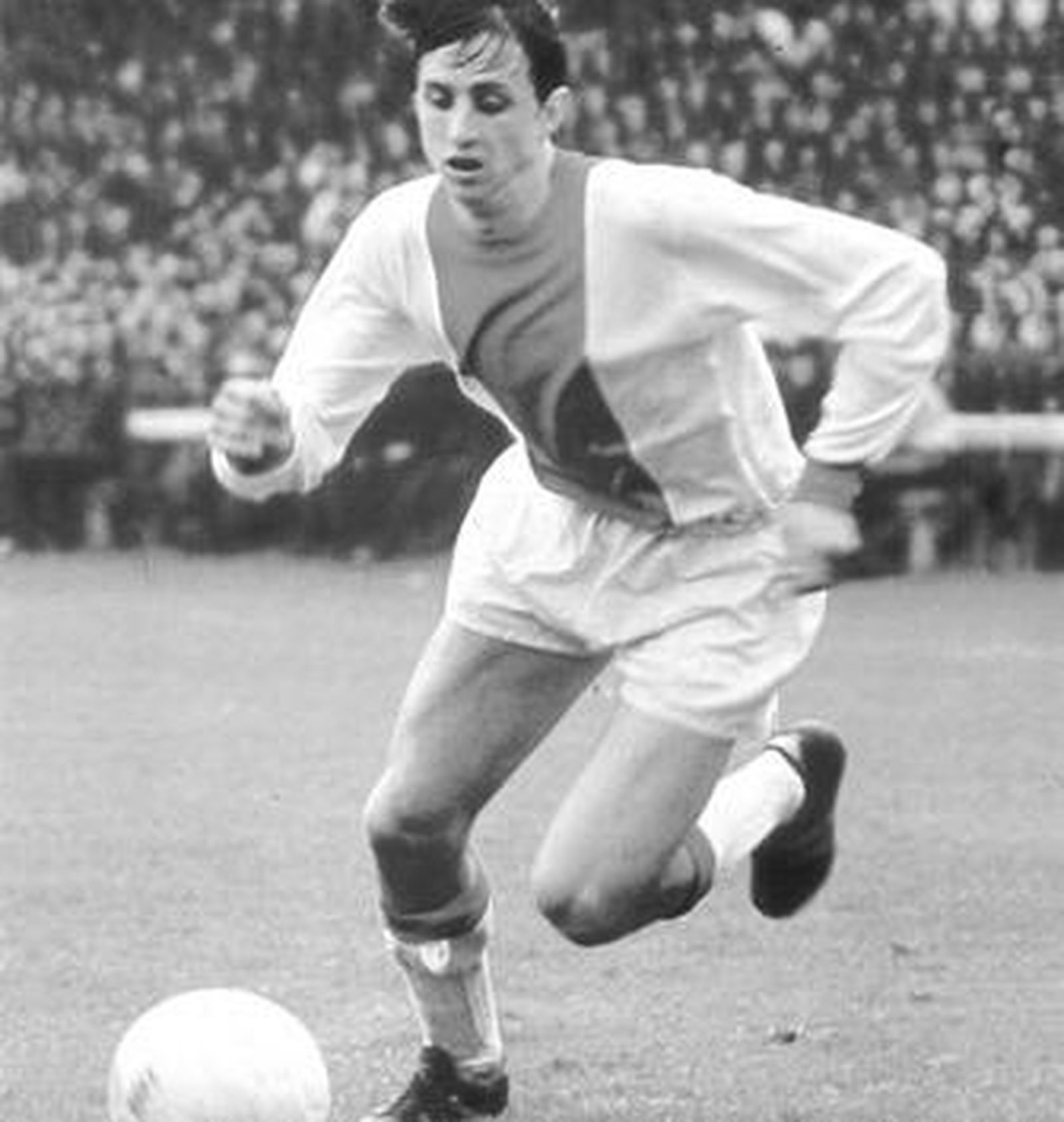 Johan Cruyff lideró al Ajax que conquistó tres Copas de Europa a principios de los años 70.