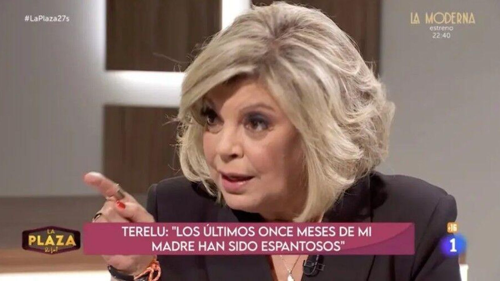 Terelu Campos en 'La Plaza' de TVE