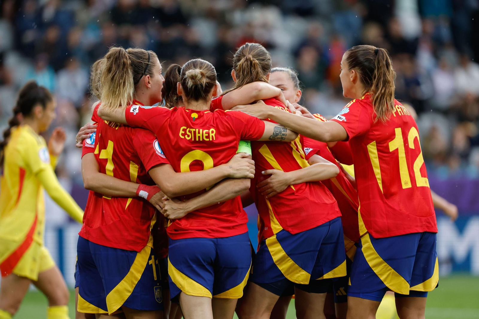 Las fotos de la goleada de España sobre Bélgica en la Eurocopa femenina