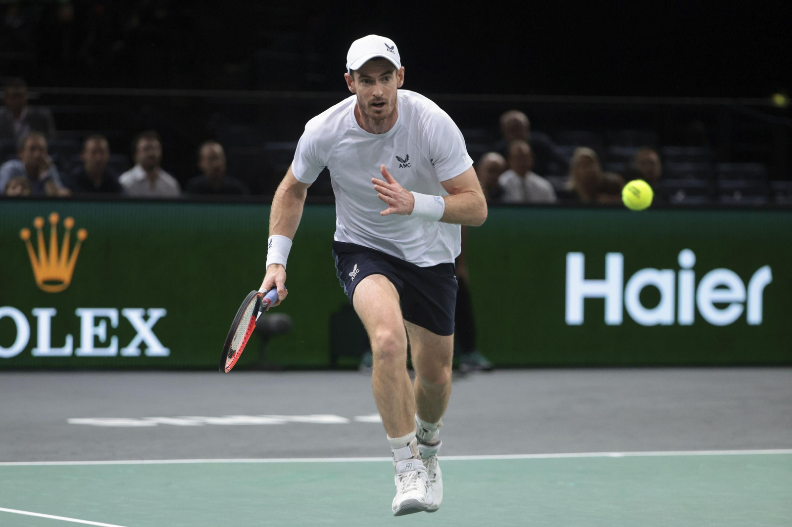 Andy Murray, en acción.