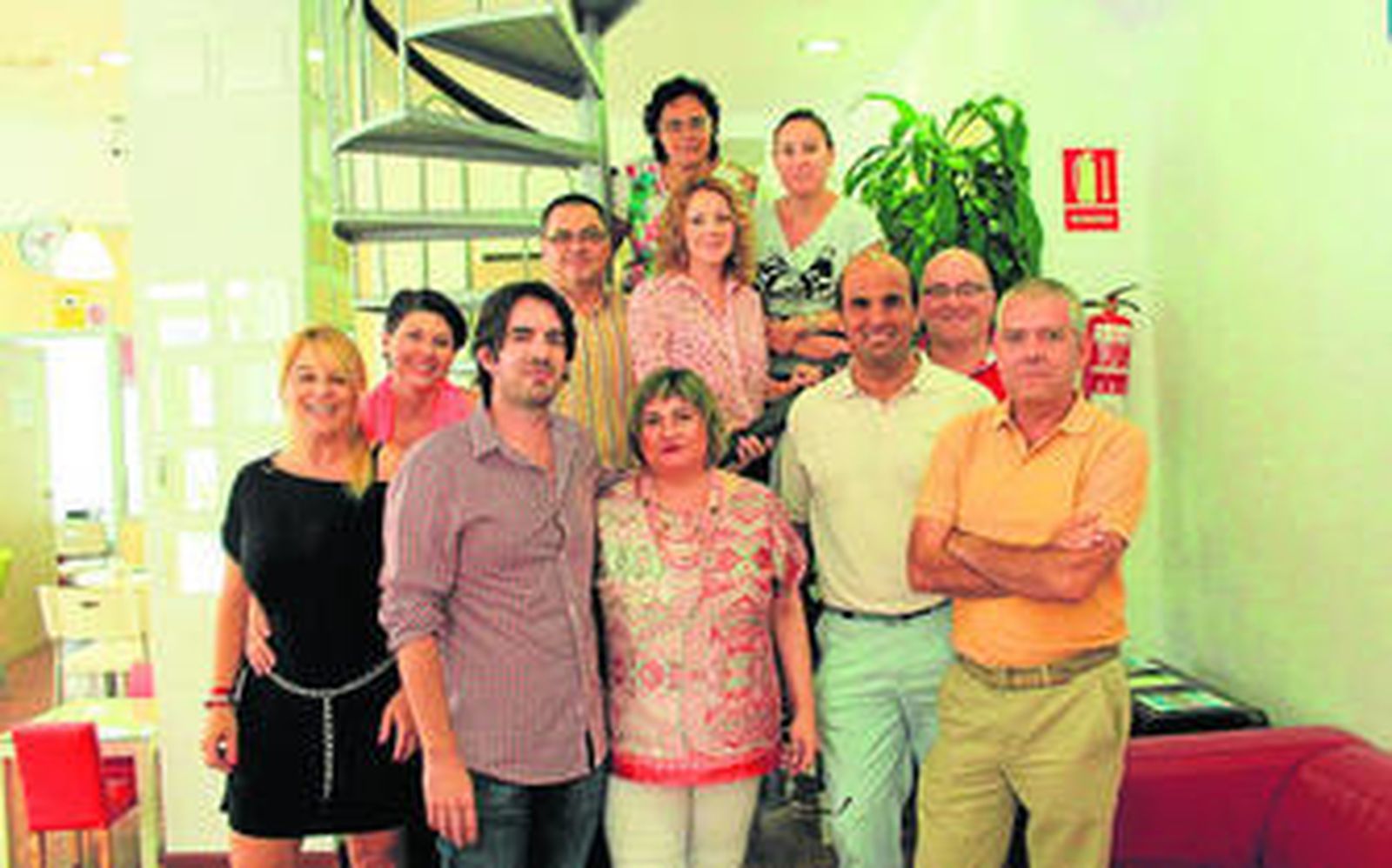 David Baños, director comercial, y todo el equipo de Expovivienda Almería han llevado a lo más alto a la inmobiliaria.