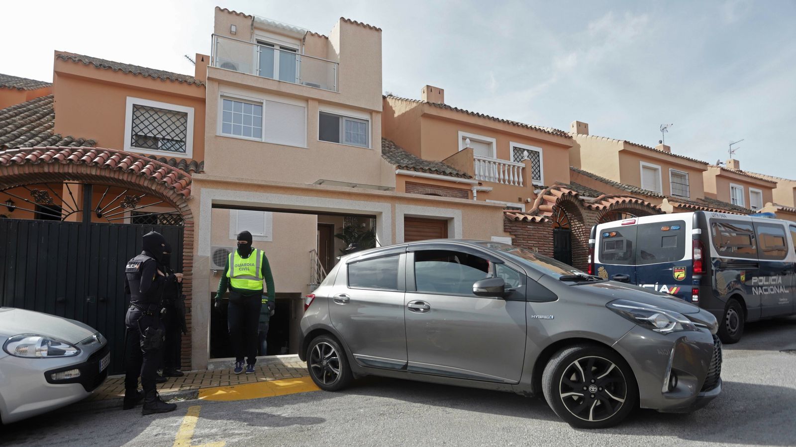 Imágenes del operativo contra el narcotráfico en Algeciras