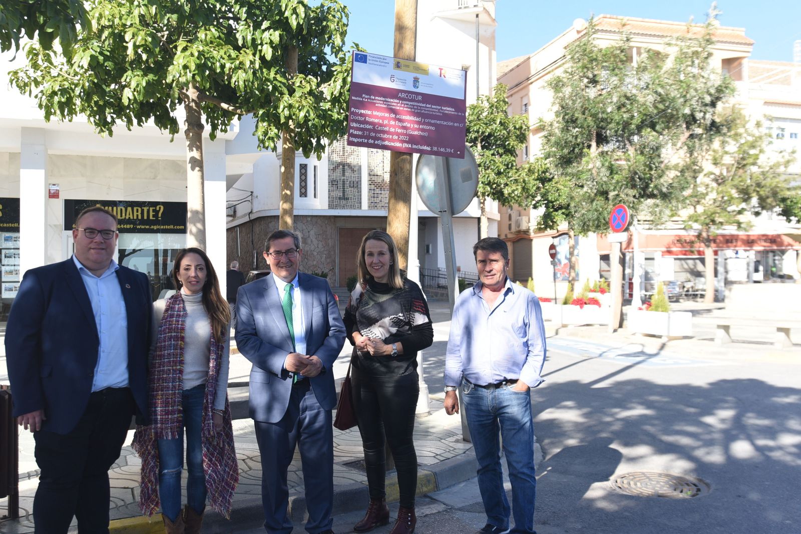 Visita de Entrena a Castell de Ferro