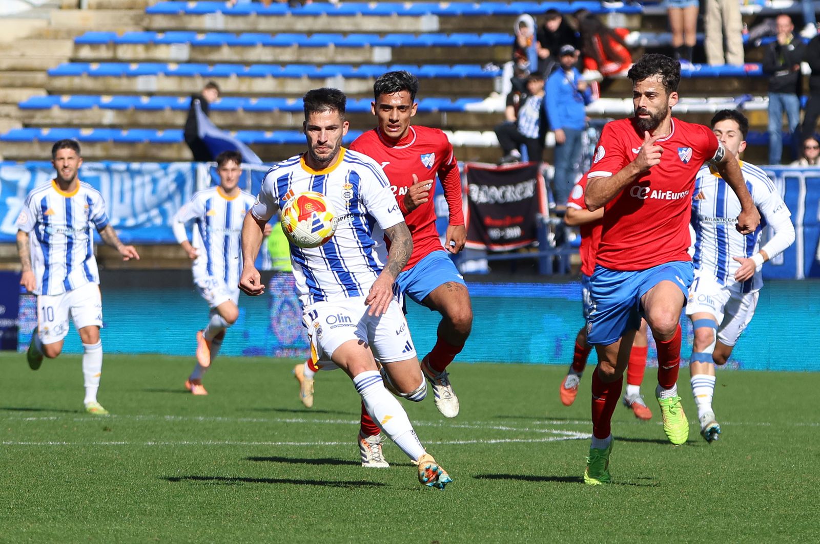 Las mejores fotografías del Recreativo de Huelva-Club Deportivo Estepona