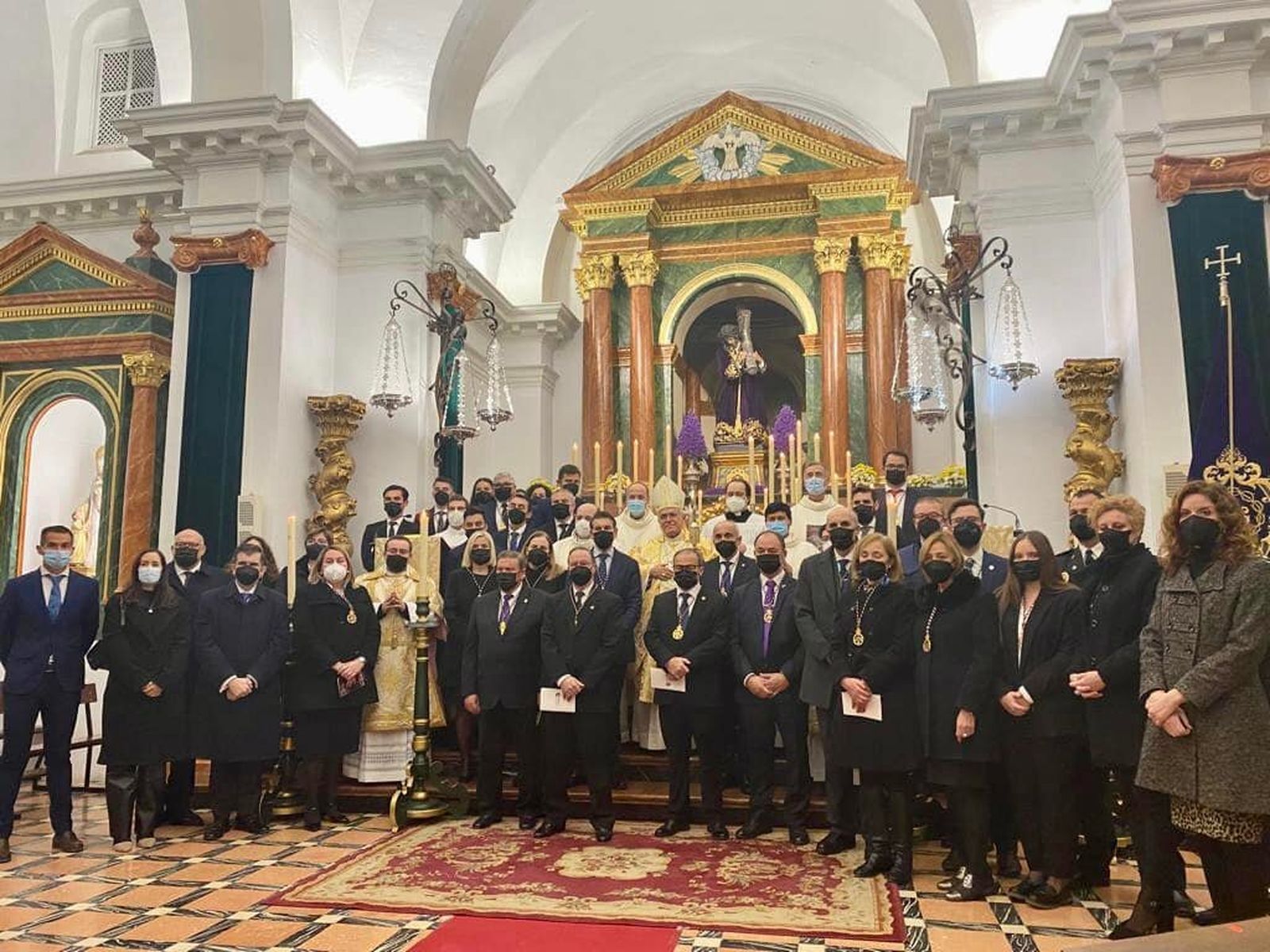 Inauguración del Año Jubilar Nazareno en La Rambla.