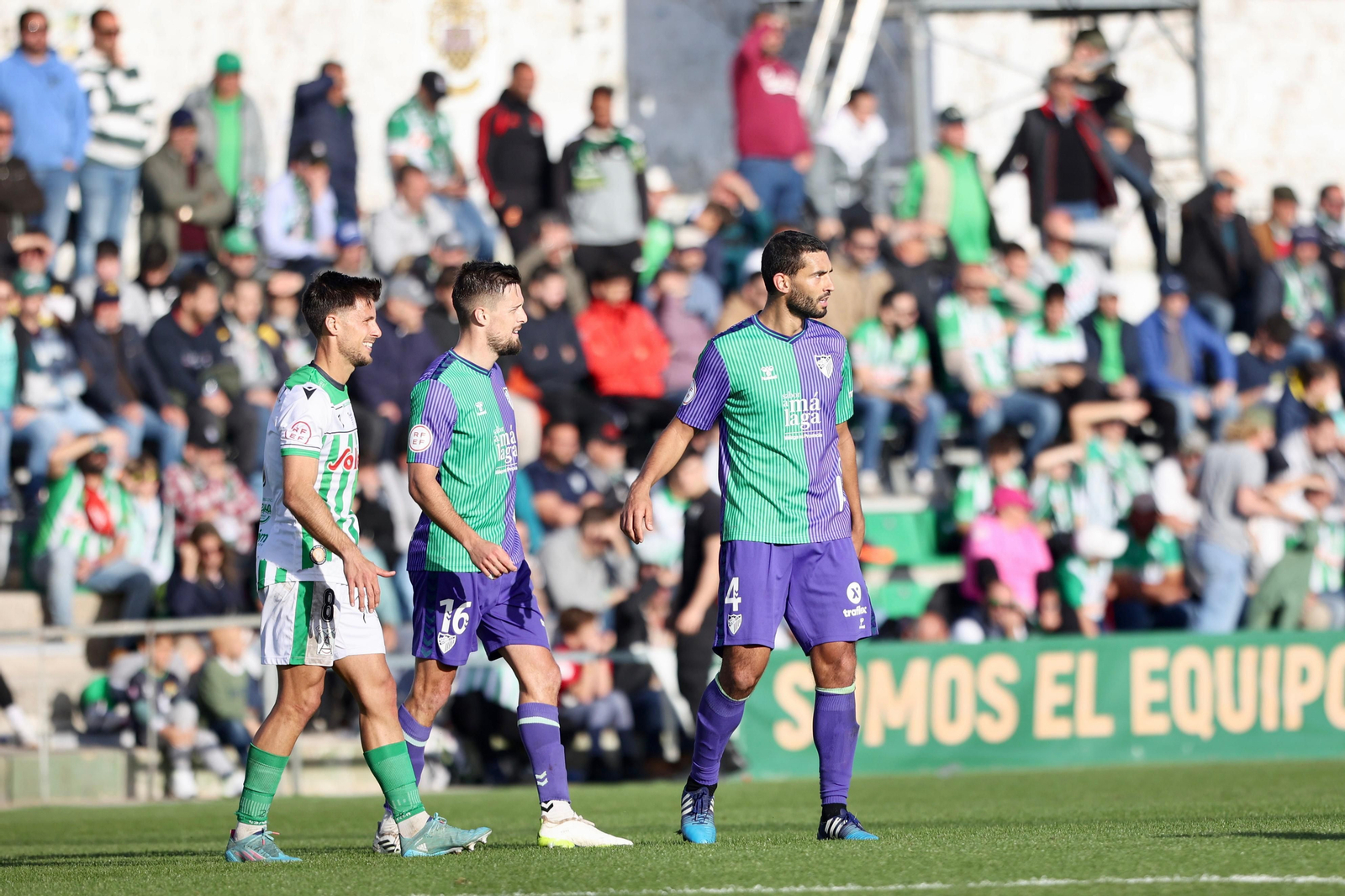 El Sanluqueño - Málaga CF, en fotos