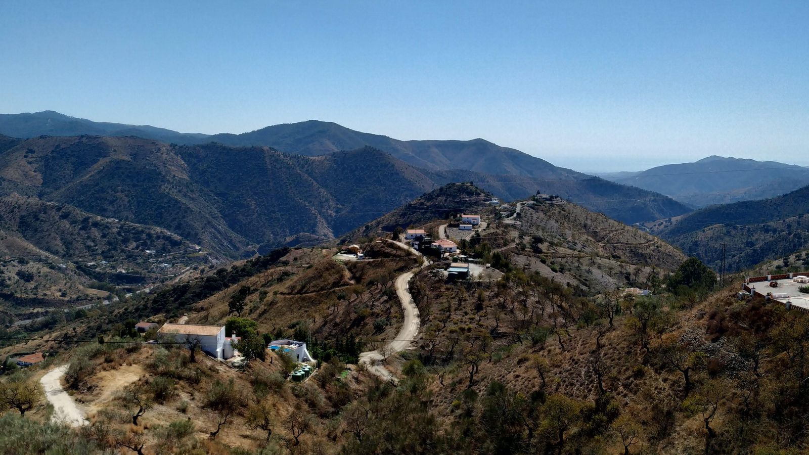 La subida nos regala impresionantes vistas.