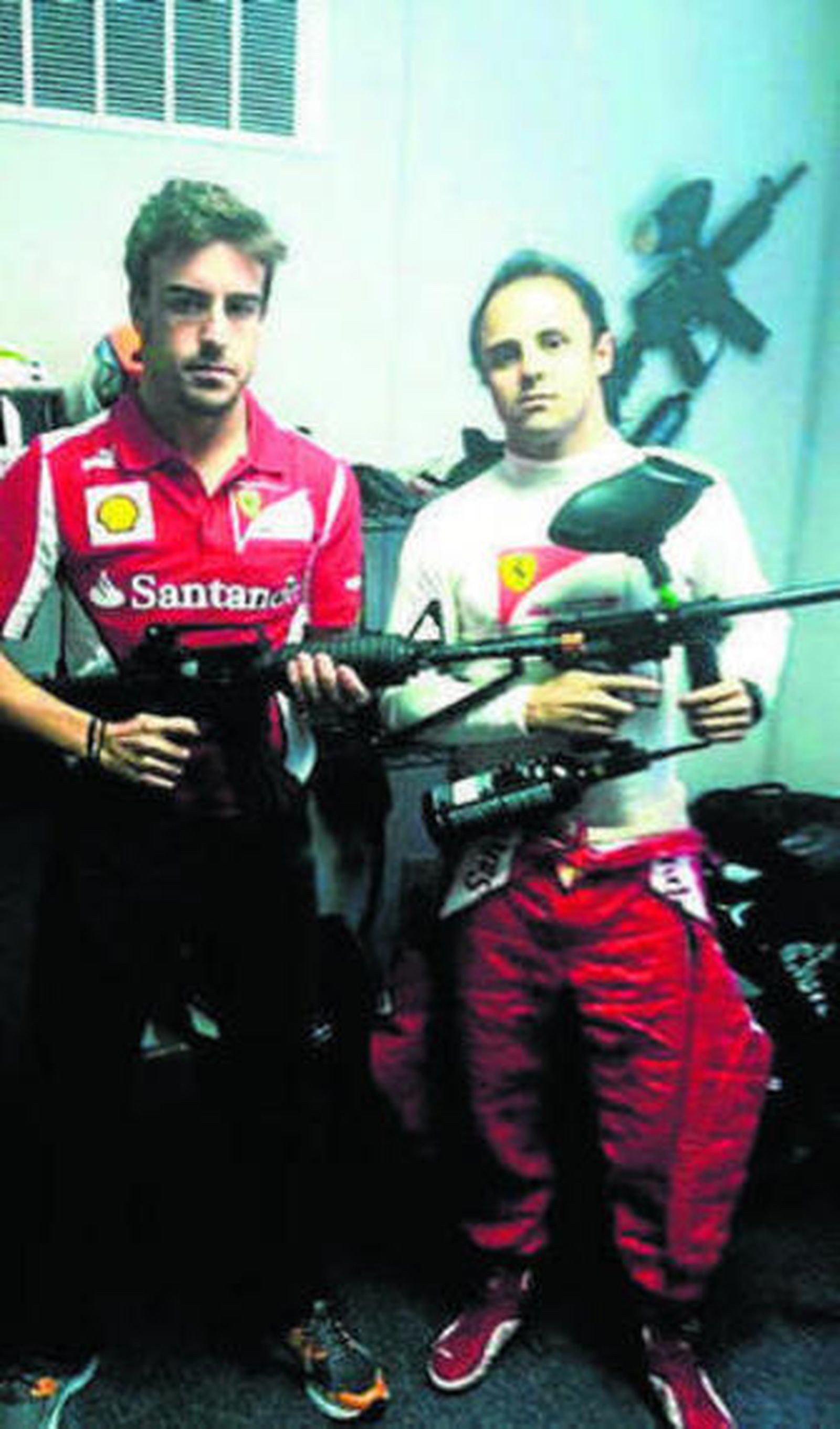 Alonso y Massa.