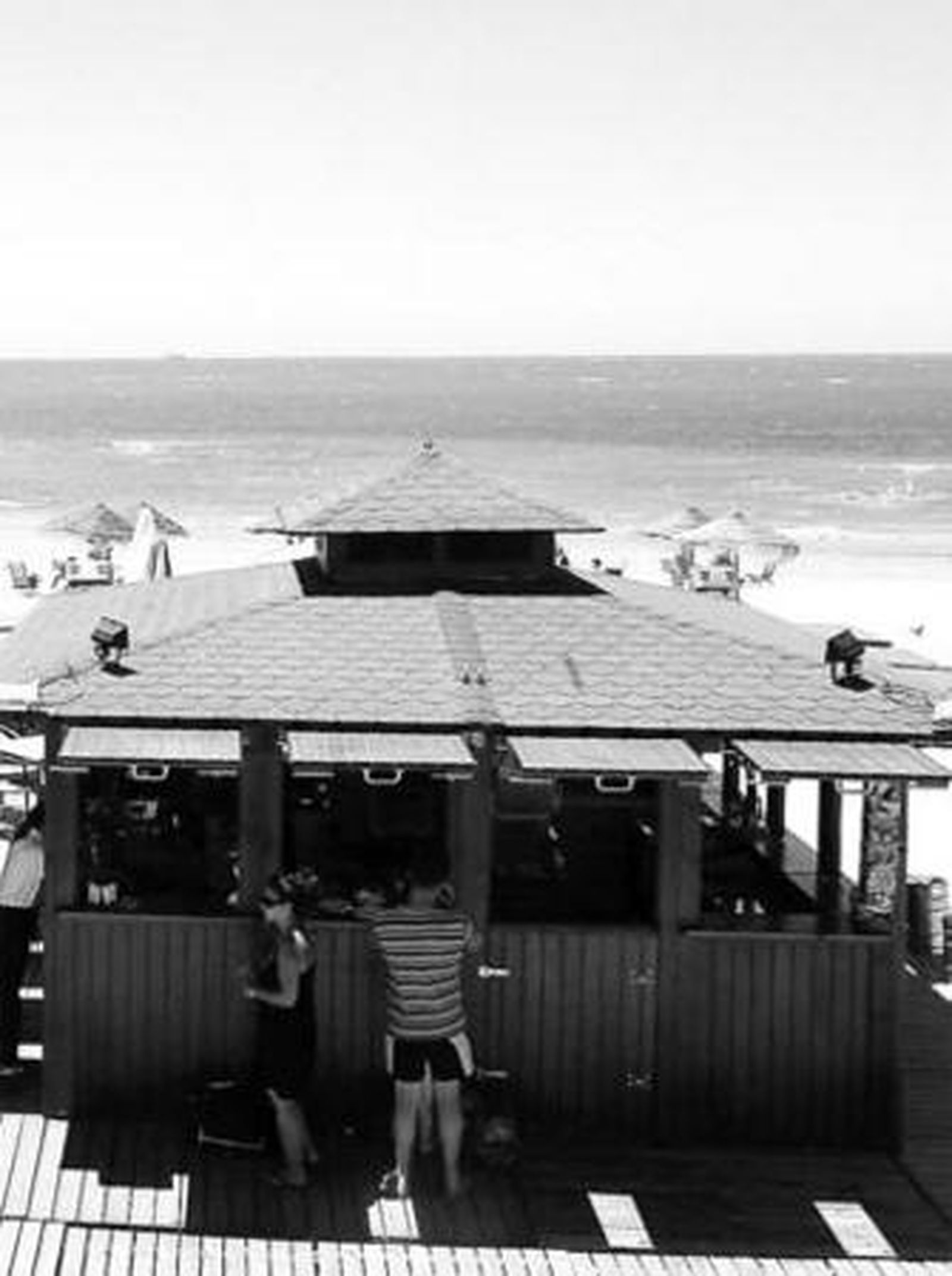 Uno de los chiringuitos instalados estos años en las playas de la capital.