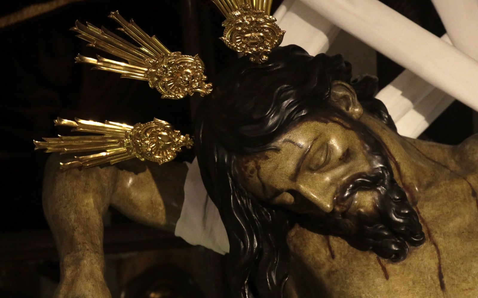 Las imágenes del Cristo de la Quinta Angustia tras su restauración