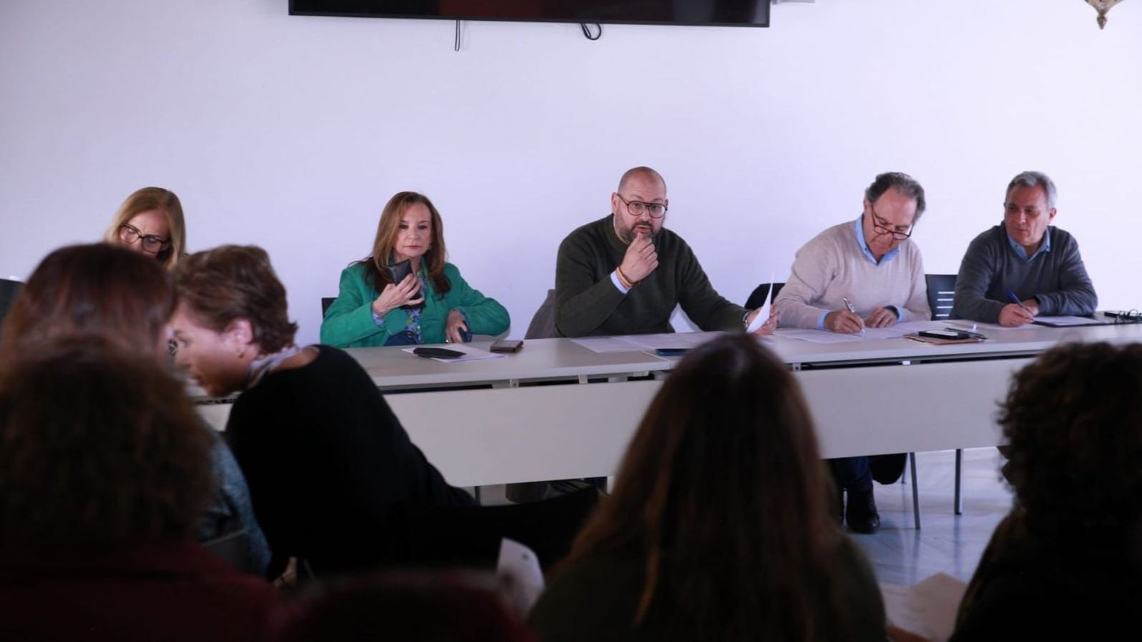 Una imagen de la Mesa General de negociación.