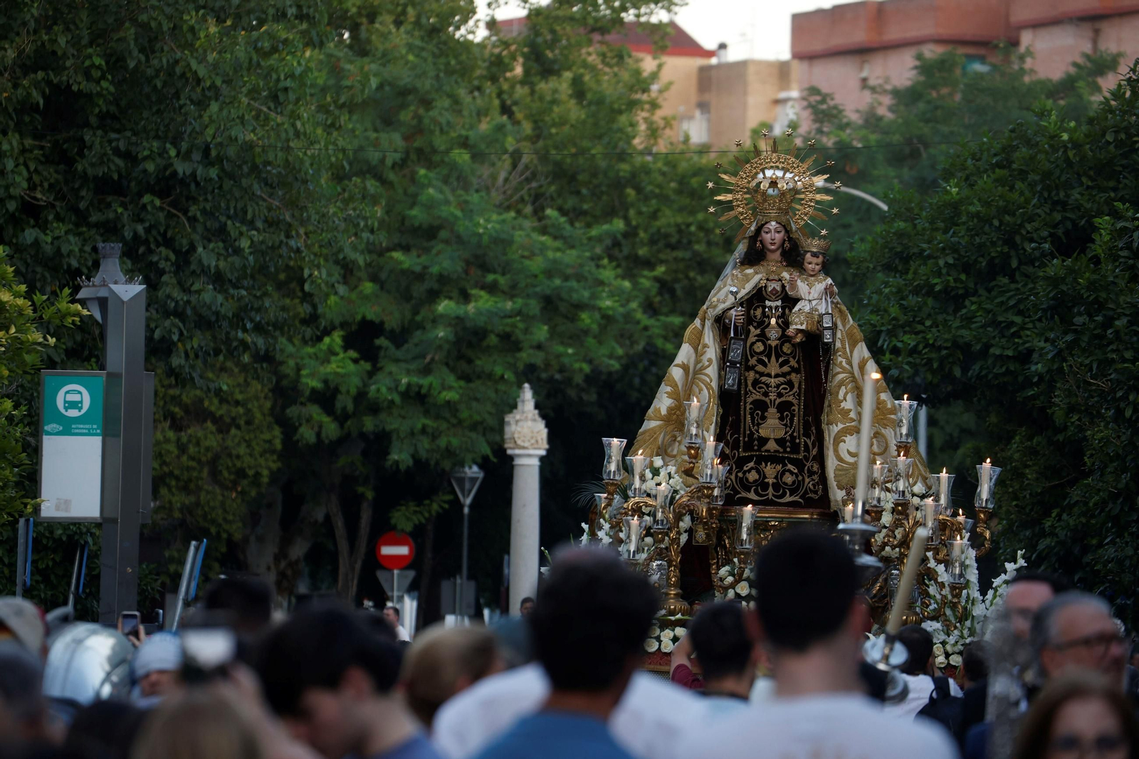 La procesión de la Virgen del Carmen de Puerta Nueva, en imágenes