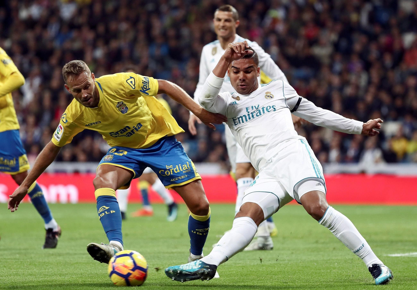 Javi Castellano, en su etapa en Las Palmas.