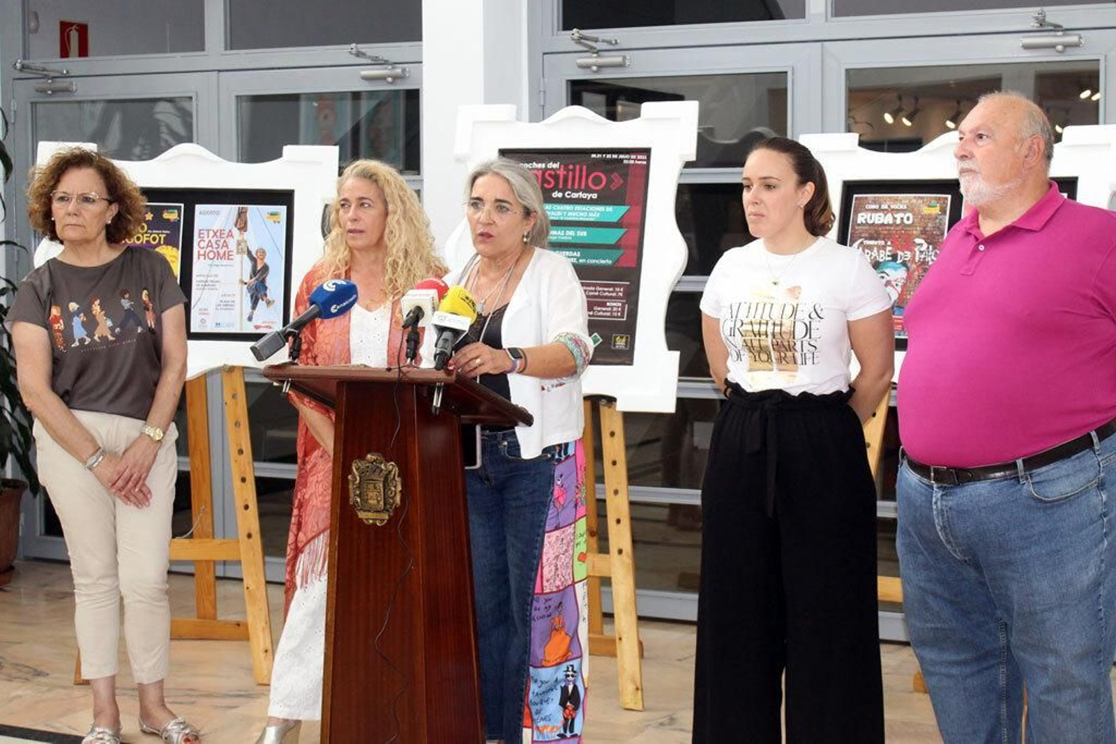 Presentación del programa cultural de verano en Cartaya, El Rompido y Nuevo Portil.