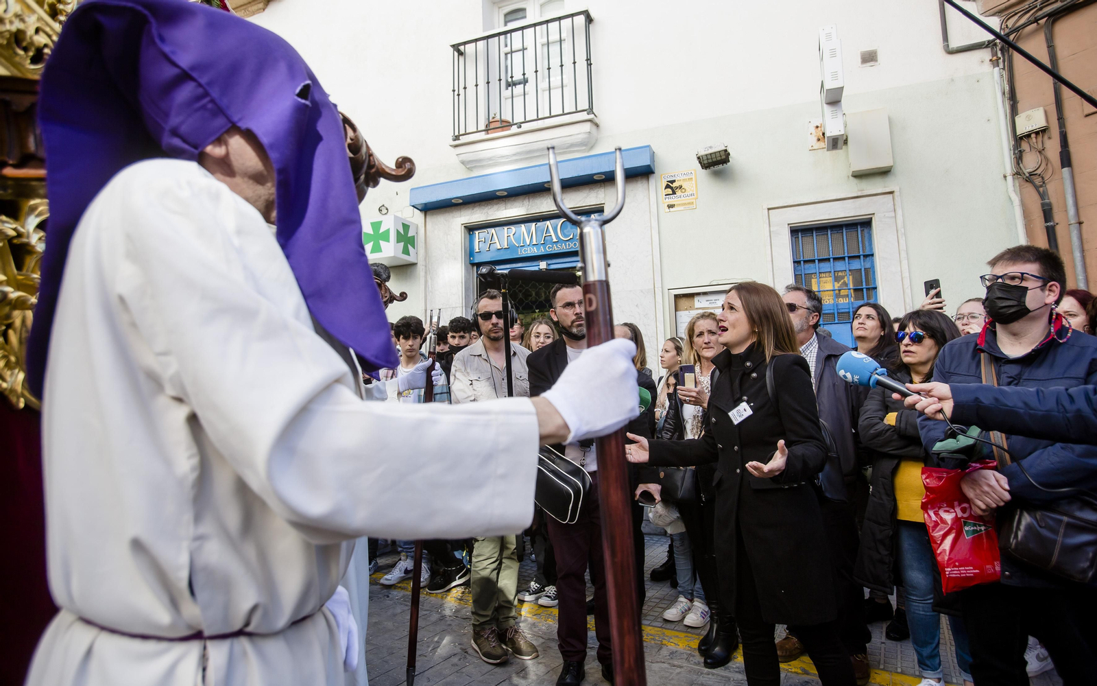 Las imágenes de la cofradía de Las Cigarreras en la Semana Santa de Cádiz 2022