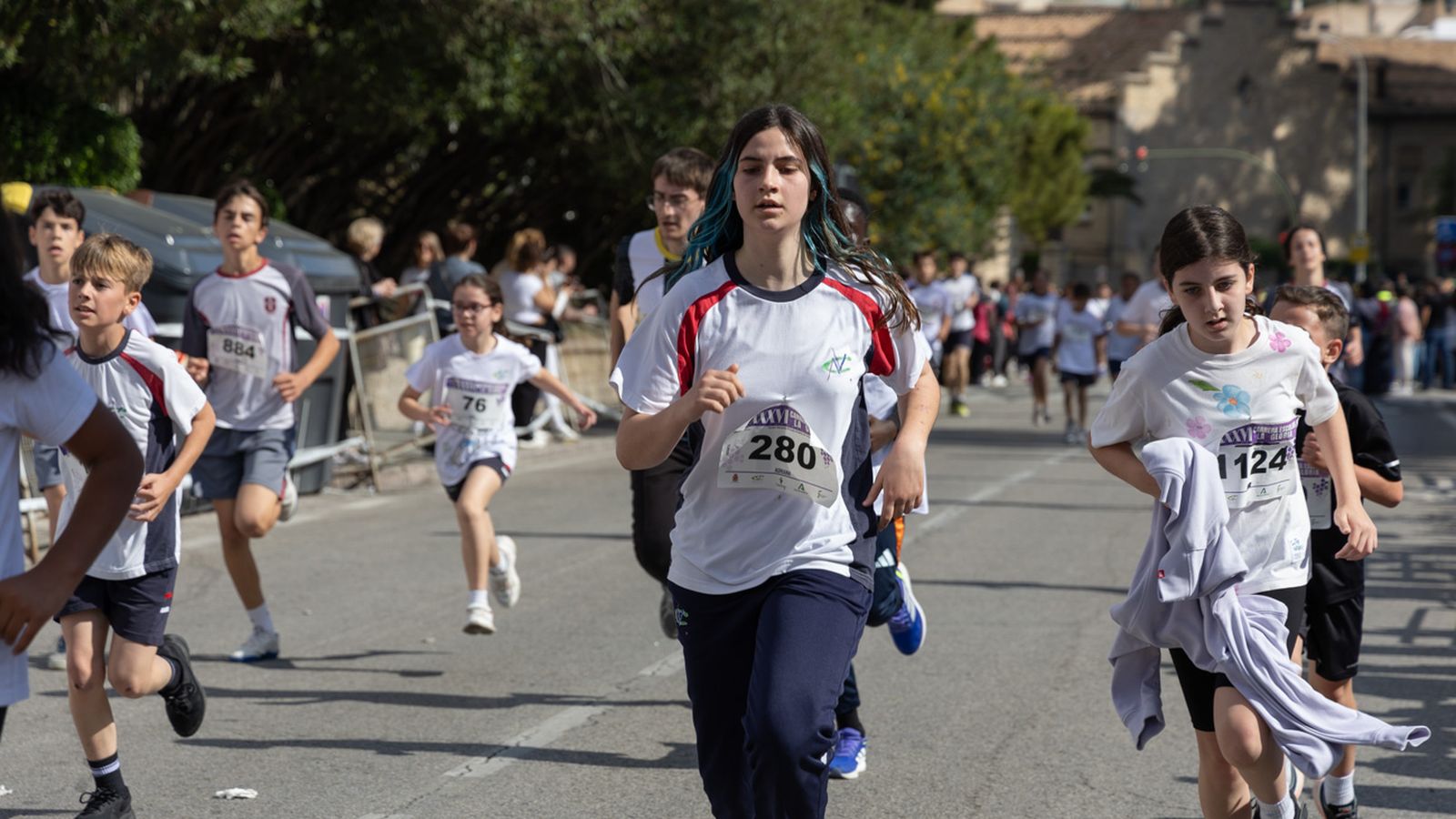 La carrera escolar de “La Gloria” que aúna inclusión y solidaridad, en imágenes
