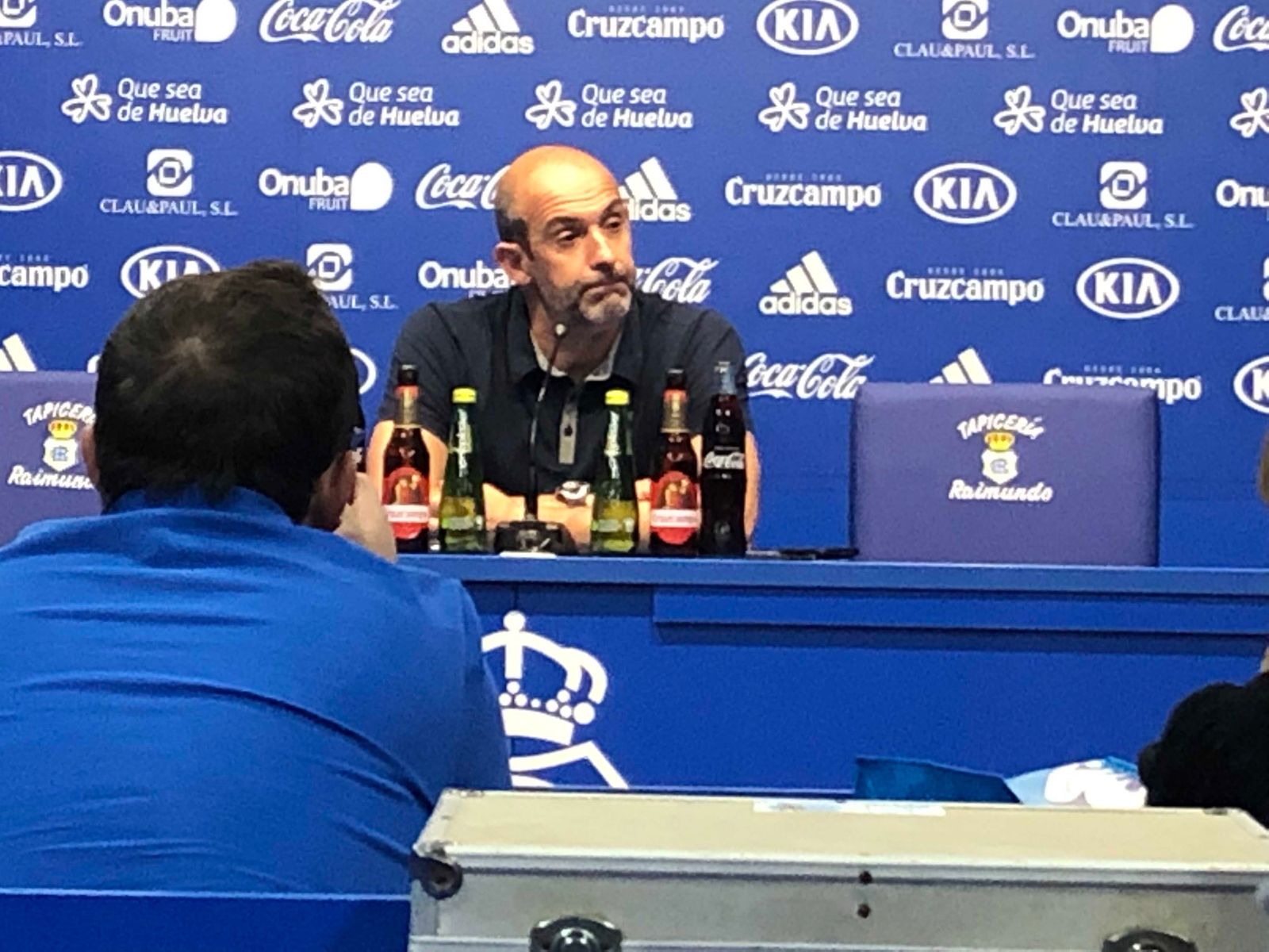 Alberto Monteagudo, durante su rueda de prensa.