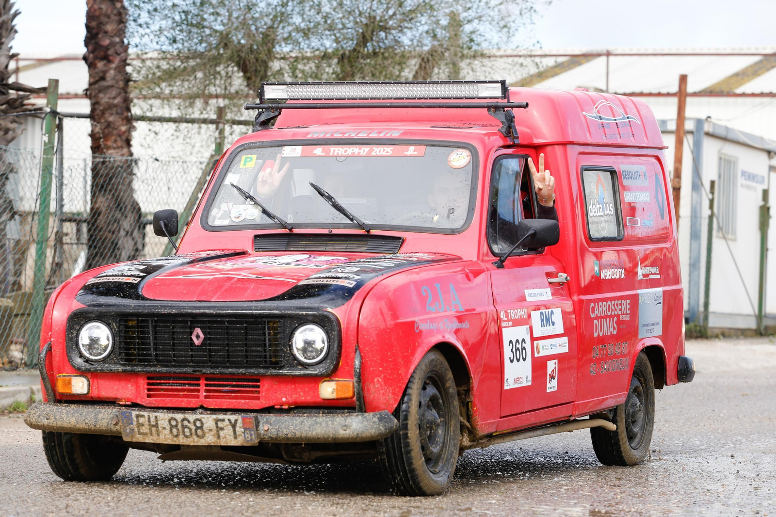 Fotos del rally 4L Trophy