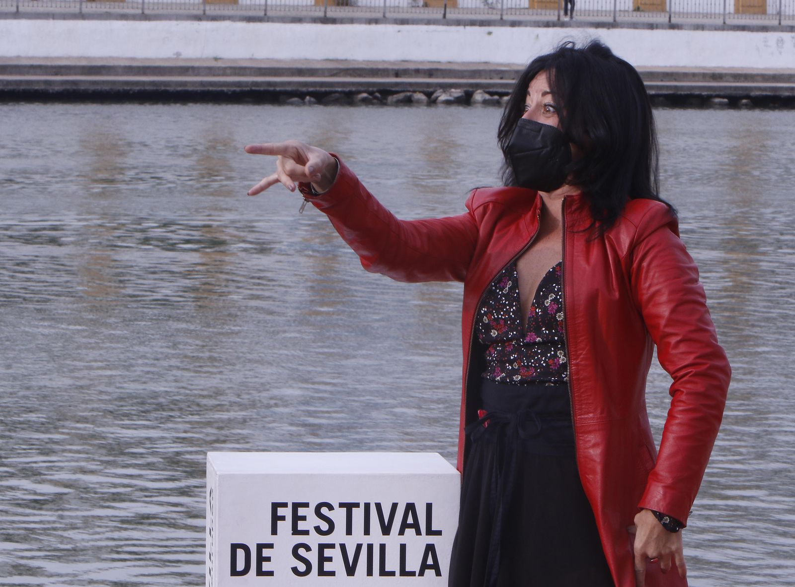 Carmen Mesa, en la presentación de la película en el festival.
