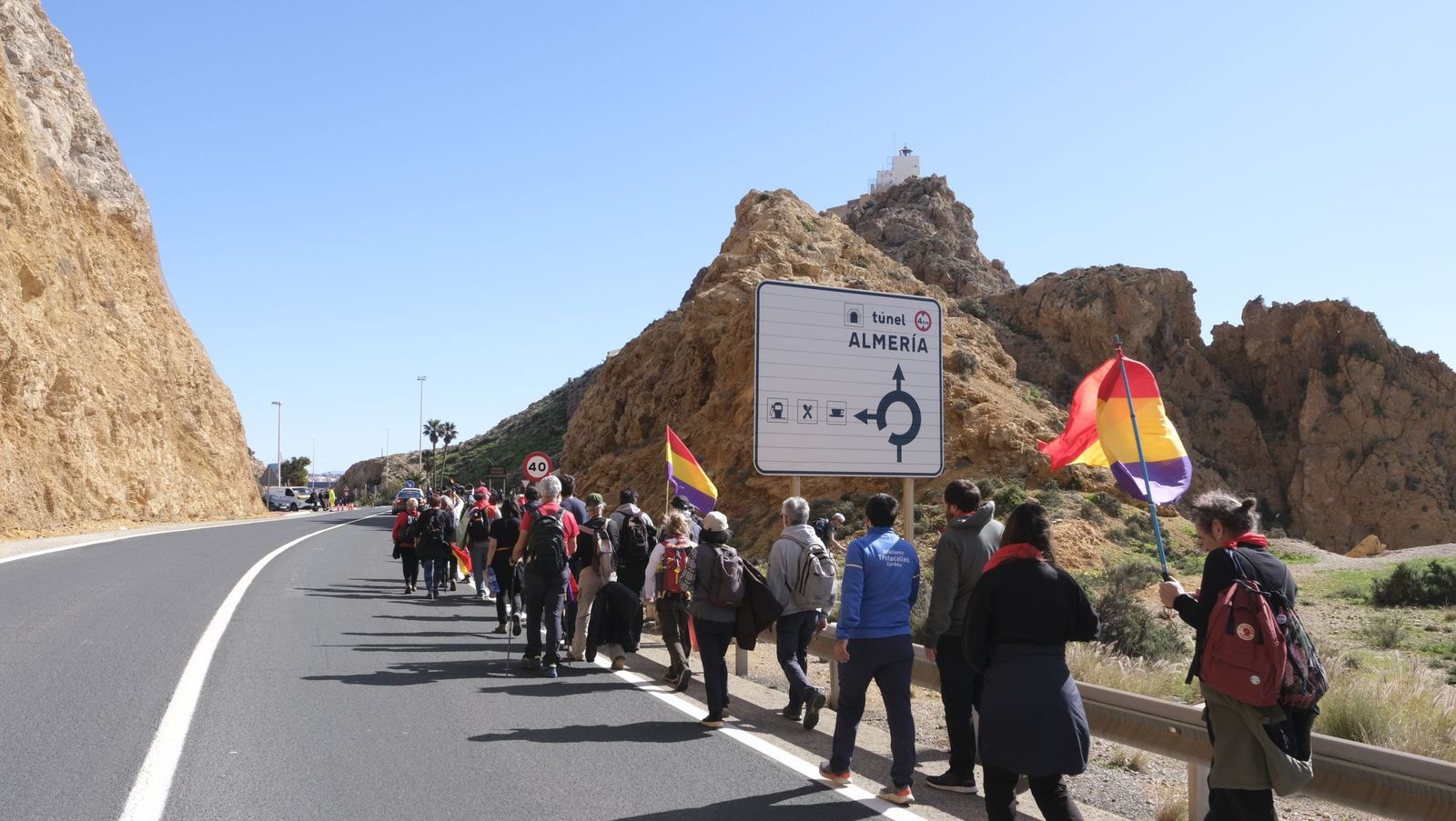 La Desbandá llega a Almería, en imágenes