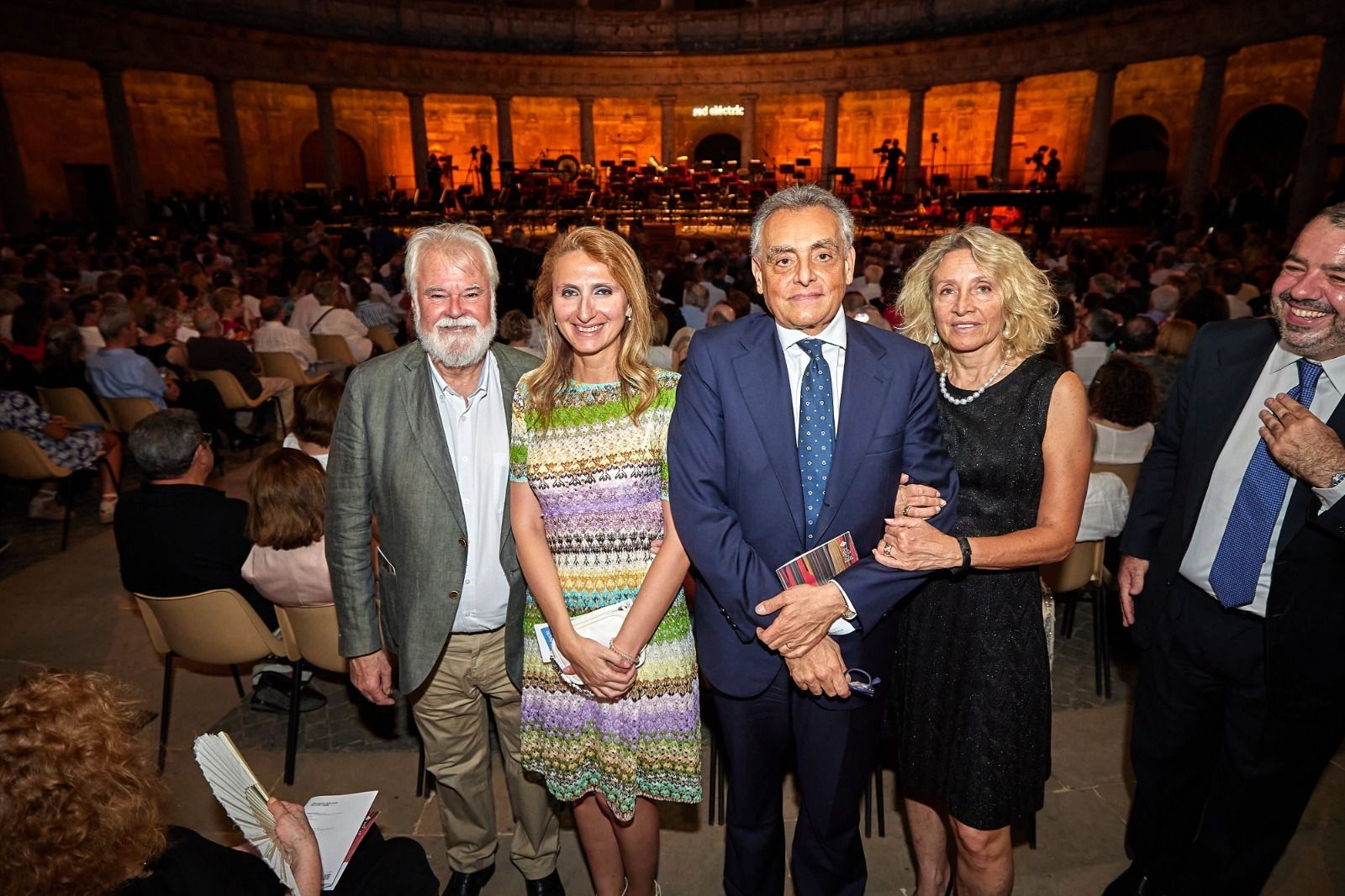 Giuseppe Buccino Grimaldi, embajador de Italia en España disfrutó de una noche mágica con la Filarmónica del Teatro alla Scala.